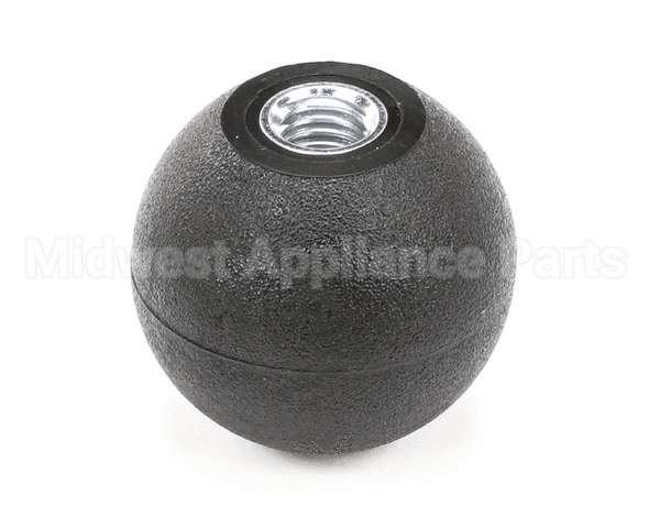 K0202 Bki Knob, Black, Spherical, 1.88 Dia., .500-