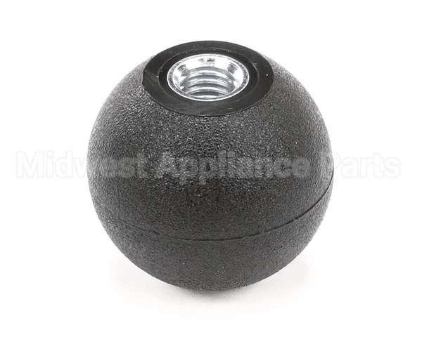 K0202 Bki Knob, Black, Spherical, 1.88 Dia., .500-