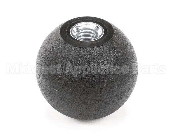 K0202 Bki Knob, Black, Spherical, 1.88 Dia., .500-