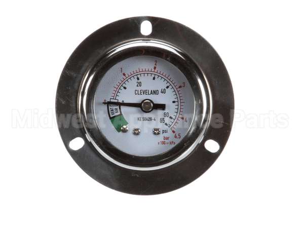 KE50429-6 Cleveland Press Gauge; Back Mount