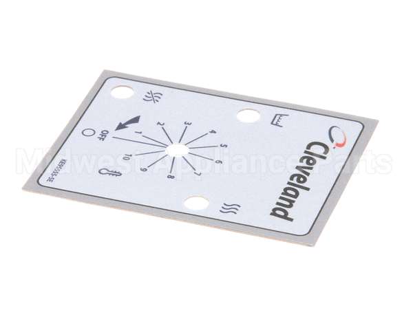 KE95555-5 Cleveland Service Label; Operating Kgl25