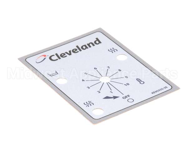 KE95555-5 Cleveland Service Label; Operating Kgl25