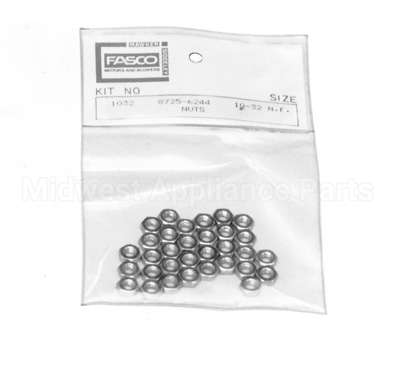 KIT1032 Regal Rexnord - Fasco 10-32 Nut Kit 32 Pk