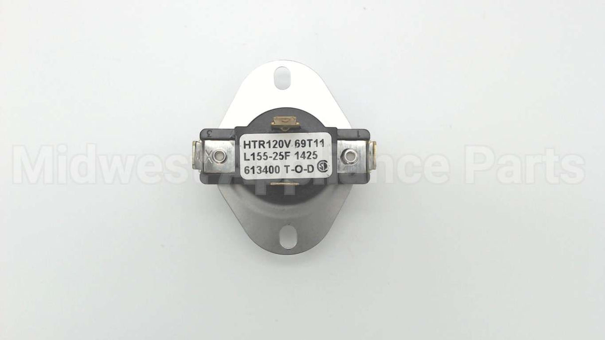 L15525W Supco Spst Limit Thermostat W/Heater