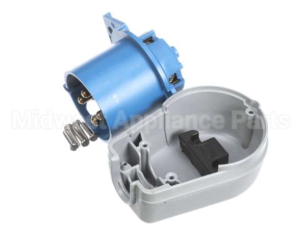 L430P9 Hubbell Lighting 3P4W 30A 250V Angle Plug P&S