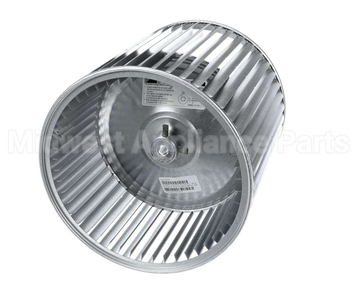 LA22LA025 Carrier 10"X10" 1/2"Bre Cw Blw Wheel