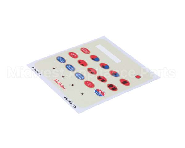 M-06-557-1-SP Sure Shot-Ac Dispensing Decal, Overlay