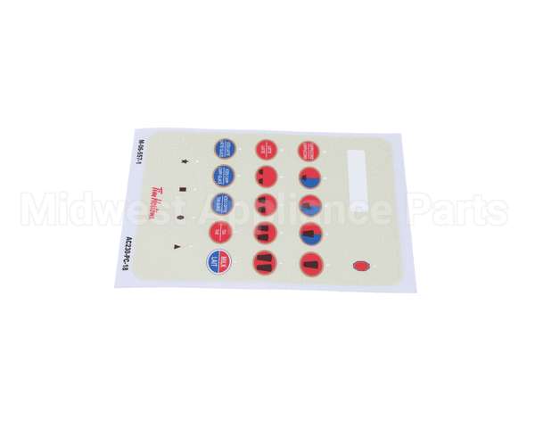 M-06-557-1-SP Sure Shot-Ac Dispensing Decal, Overlay