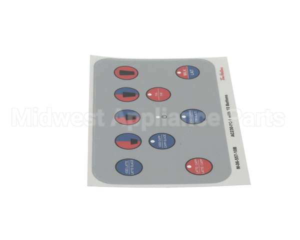 M-06-557-10B-SP Sure Shot-Ac Dispensing Decal