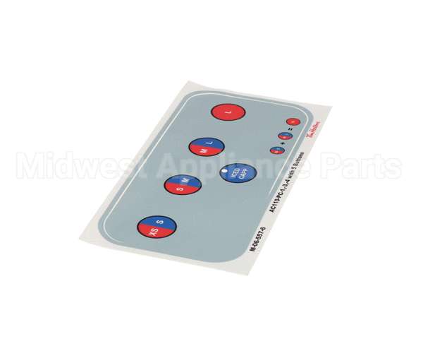 M-06-557-6-SP Sure Shot-Ac Dispensing Decal, Creamer