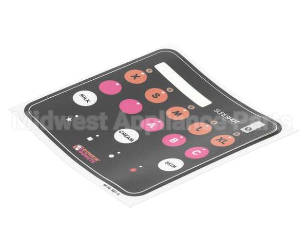 M-06-581-6-SP Sure Shot-Ac Dispensing Front Decal