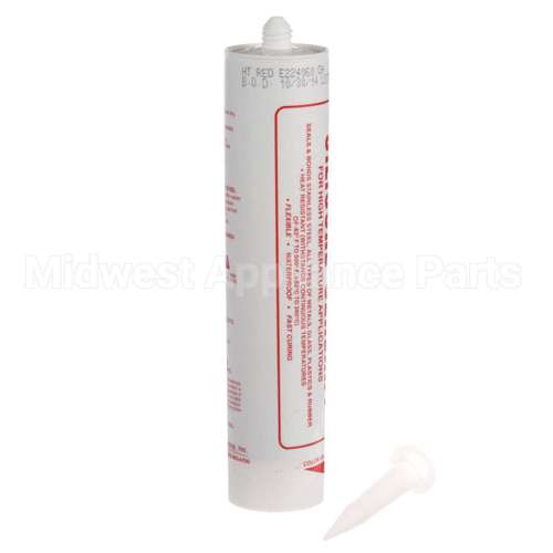 M90-1018 Component Hardware Sealant, Red Hi-Temp 12-Pk