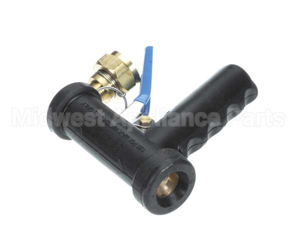 MN70075GBLACK Strahman Valves Mini Nozzle, Black, W/Grdn Swvl
