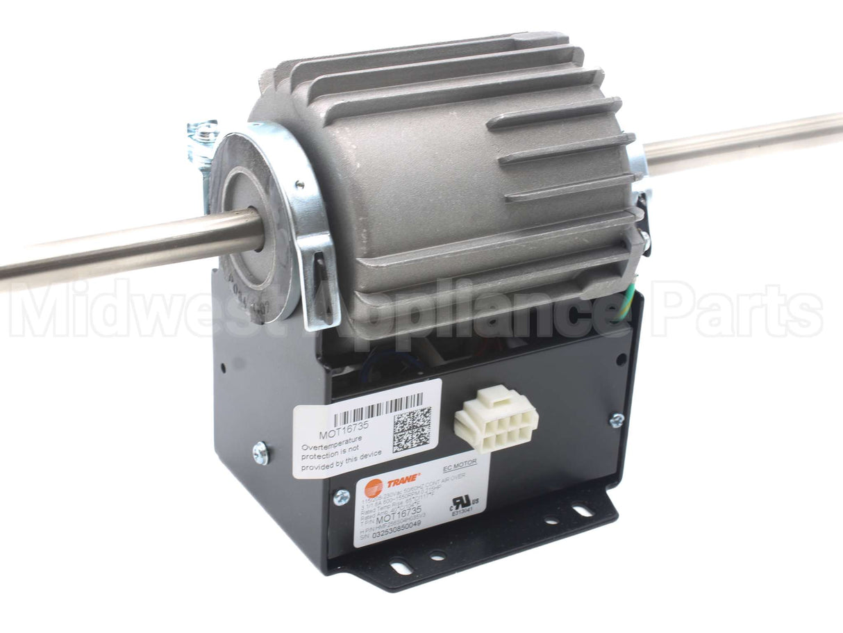MOT16735 Trane 115/208-230Vac Ecm 1/4Hp Cw