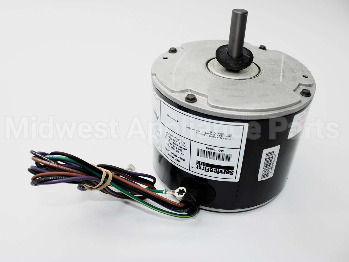 MOT18688 Trane 1/8Hp 200-230V 825Rpm 48 Motor