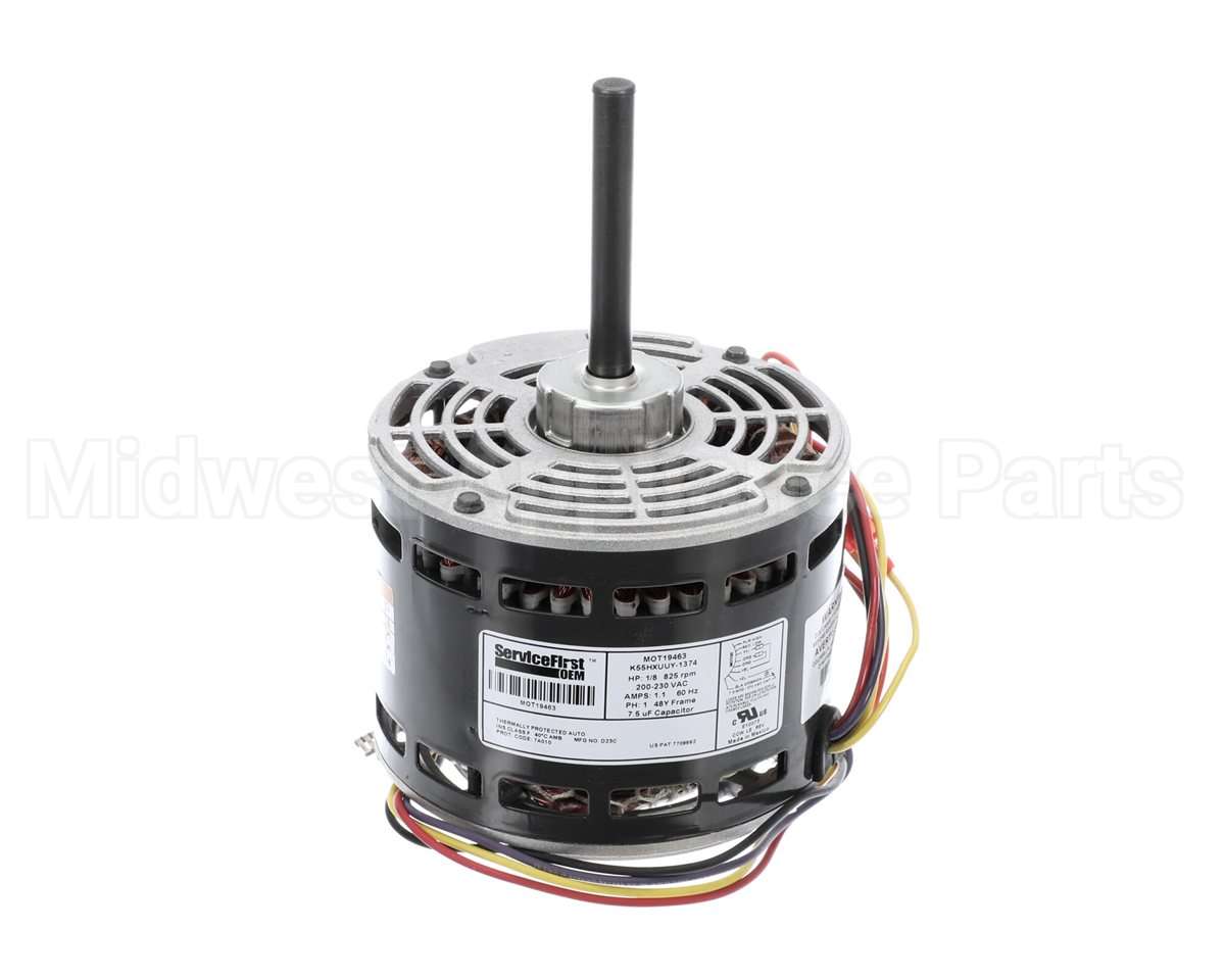 MOT19463 Trane 200-230V1Ph 1/8Hp 825Rpm Motor