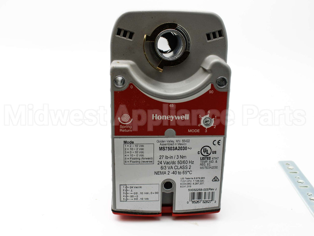 MS7503A2030 Honeywell 90S 0/2-10Vdcs/R Dca W/Feedb