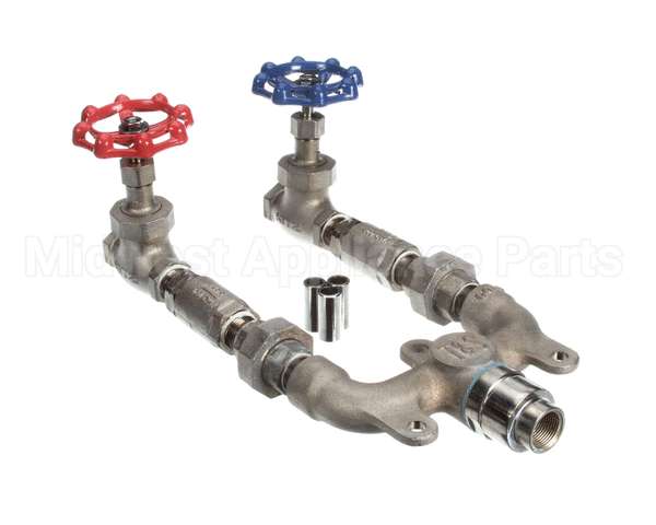 MV-0771-12C T&S Brass 34 Mixing Valve Assembly Chrome Plated