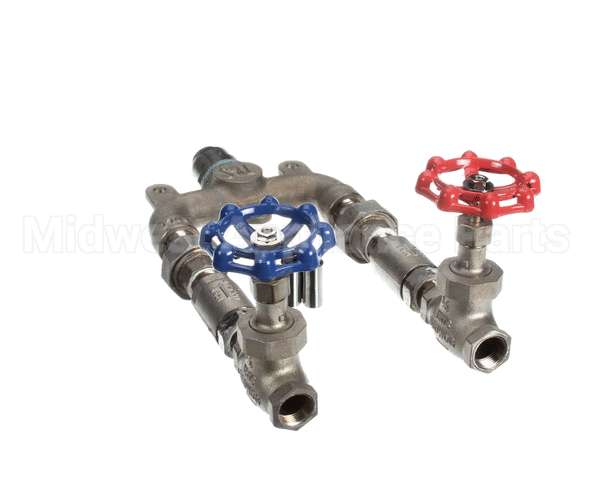 MV-0771-12C T&S Brass 34 Mixing Valve Assembly Chrome Plated