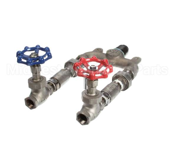 MV-0771-12C T&S Brass 34 Mixing Valve Assembly Chrome Plated