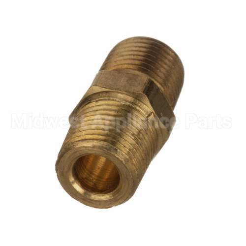 N007 Edlund Nipple, 1/8 Npt Brass Hex (Vmi