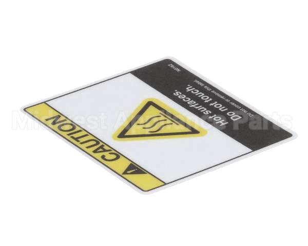 N0162 Bki Decal, Caution Hot Surfaces