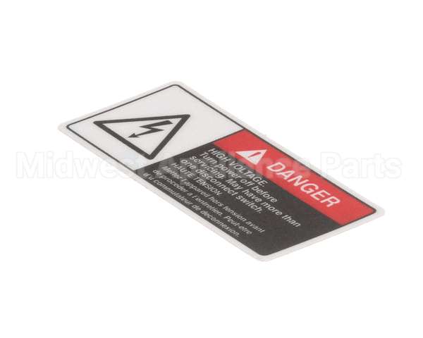 N0202 Bki Decal, Danger High Voltage