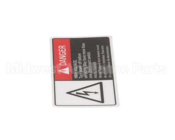 N0202 Bki Decal, Danger High Voltage