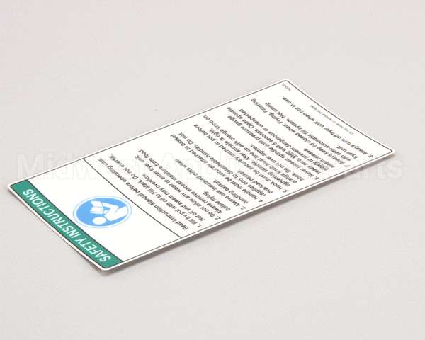 N0345 Bki Decal, Hook Lid Instructions