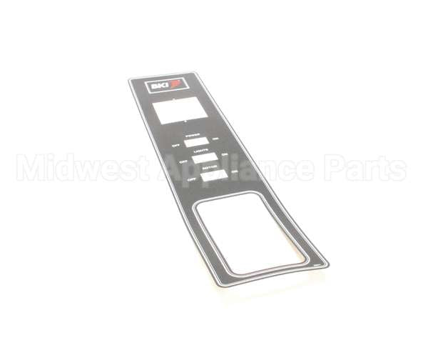 N0371 Bki Decal, Control Panel Dr Ncc