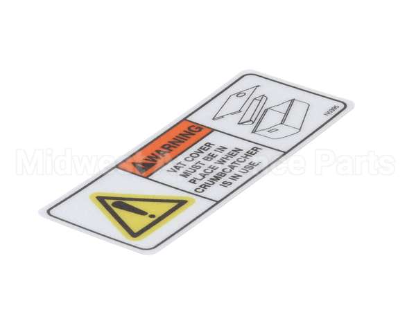 N0395 Bki Decal, Vat Cover Safety Warn