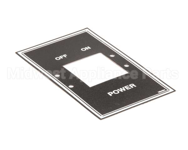 N0494 Bki Decal, Power Switch Ctl Plate