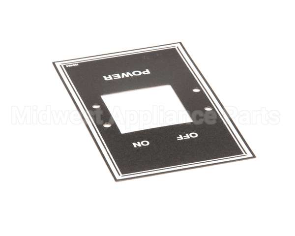 N0494 Bki Decal, Power Switch Ctl Plate