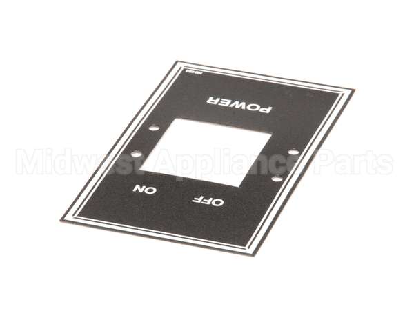 N0494 Bki Decal, Power Switch Ctl Plate