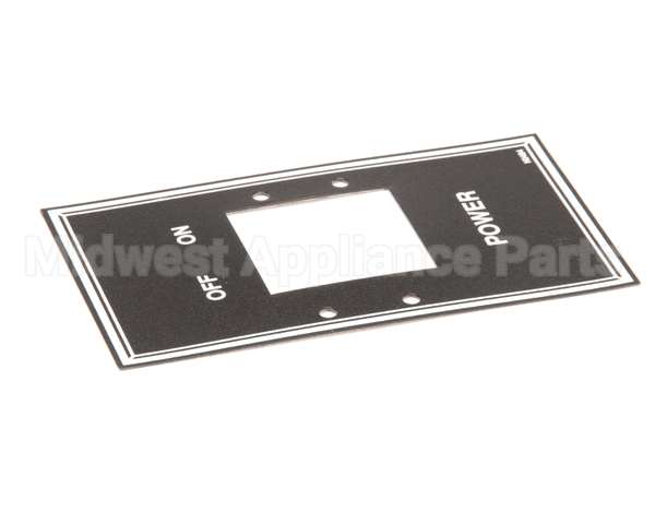 N0494 Bki Decal, Power Switch Ctl Plate