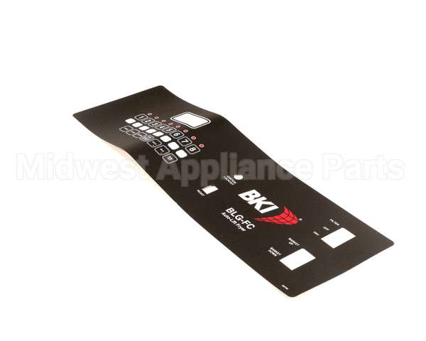 N0705 Bki Decal, Control Panel, Blg-Fc, Boil Out
