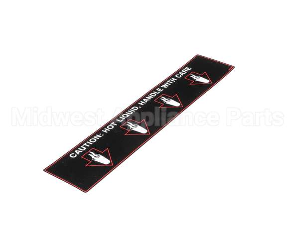 NA93AL Grindmaster Cecilware Label Hot Liquid-Gb4D/M/S