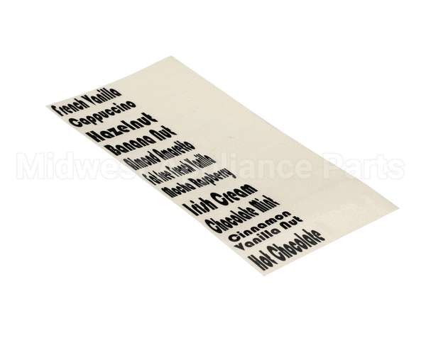 NB24AL Grindmaster Cecilware Label_Assorted (11 White/11 Black)