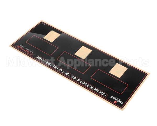 NC75AL Grindmaster Cecilware Label Switch Panel Gb3M/M10/3P