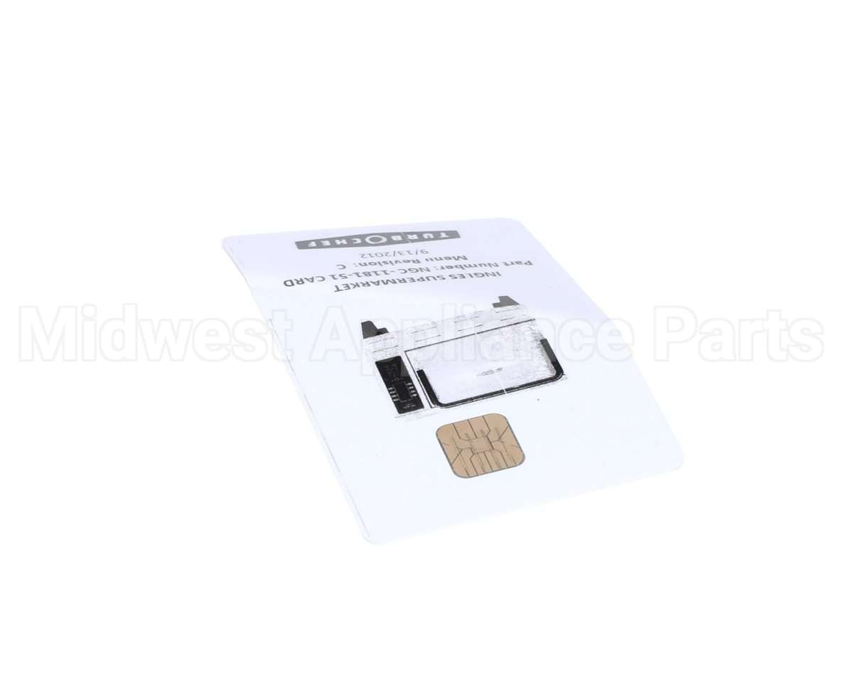 NGC-1181-51 Turbochef Smart Card Ingles Supermarket