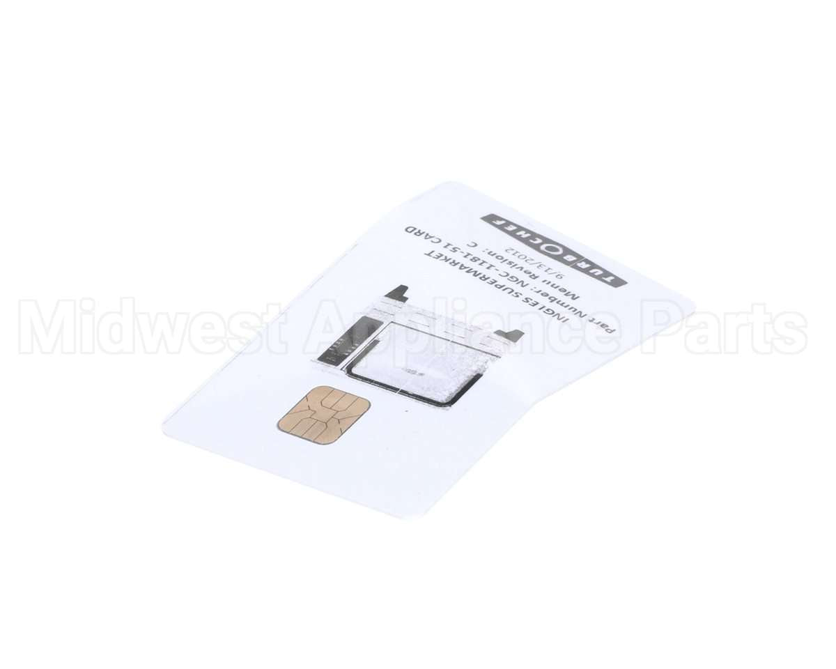 NGC-1181-51 Turbochef Smart Card Ingles Supermarket