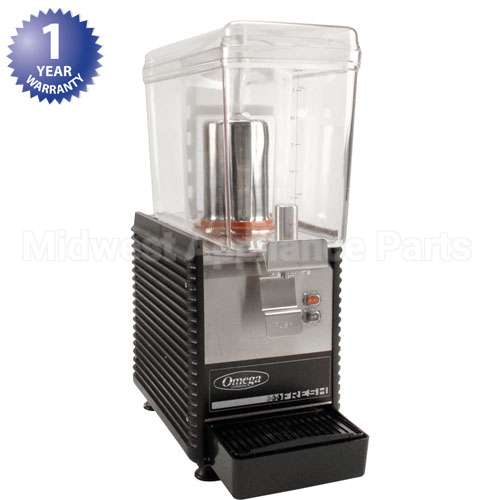 OSD10 Compatible Omega Dispenser, Drink, Single Bowl