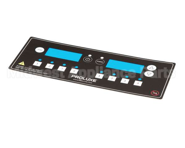 OSL1577B Doughpro Proluxe Overlay-Blue Digital Control Sl1577 (Wit