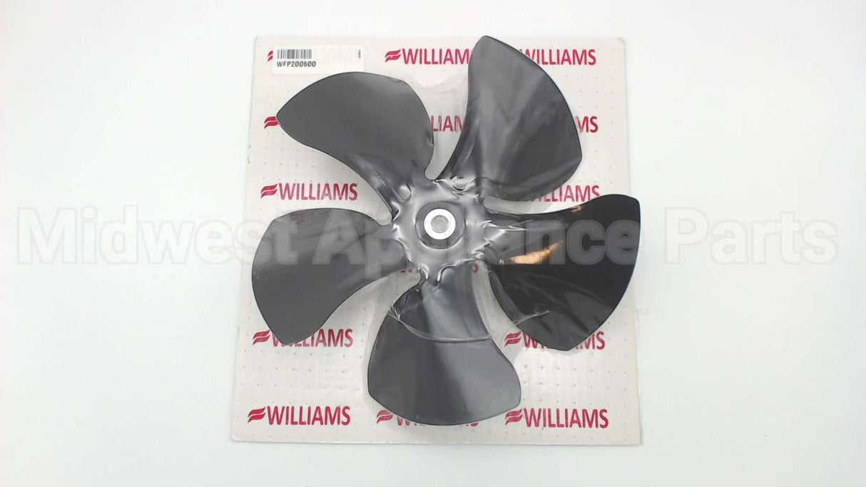 P200600 Williams Comfort Products 11Dia Cw 1/2"Bore 5 Fan Blades