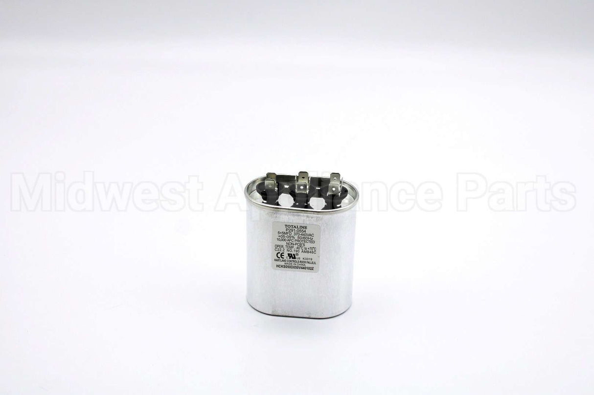 P291-0554 Carrier 5/5Mfd 440V Oval Run Capacitor