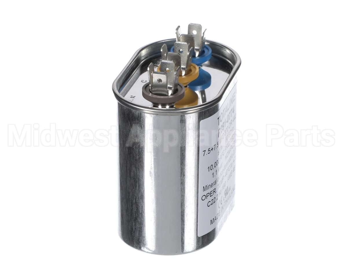 P291-0774 Carrier 7.5/7.5Mfd 440V Oval Capacitor