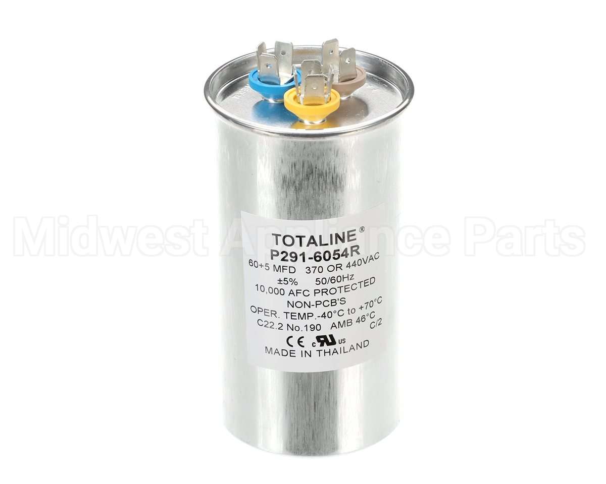 P291-6054R Carrier 60/5Mfd 440V Rnd Dual Capacitr
