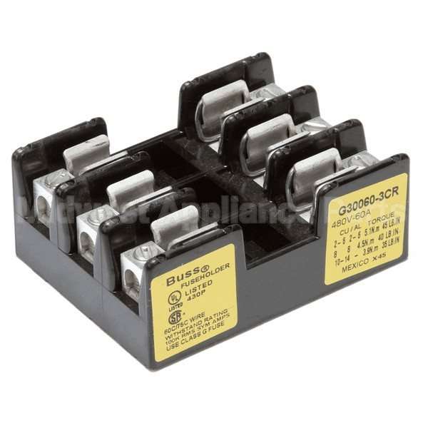 P5045792 Compatible Pitco Fuseblock, 3 Post 480V 6 0A