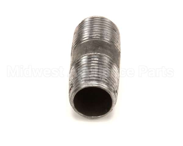 P7037093 Pitco Nipple,Black 1/2 X 2