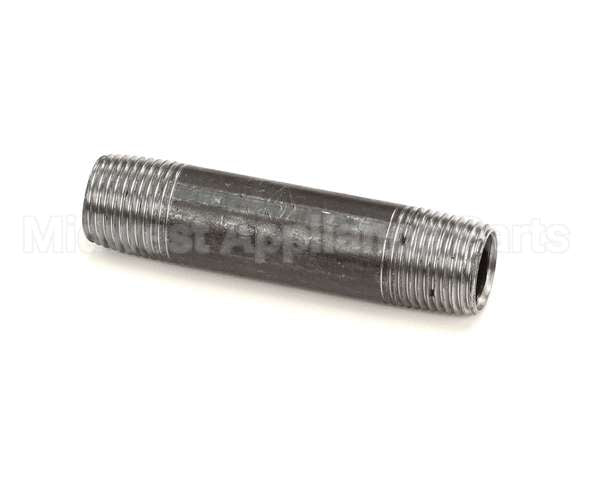 P7037096 Pitco Nipple,Black 1/2 X 3-1/2